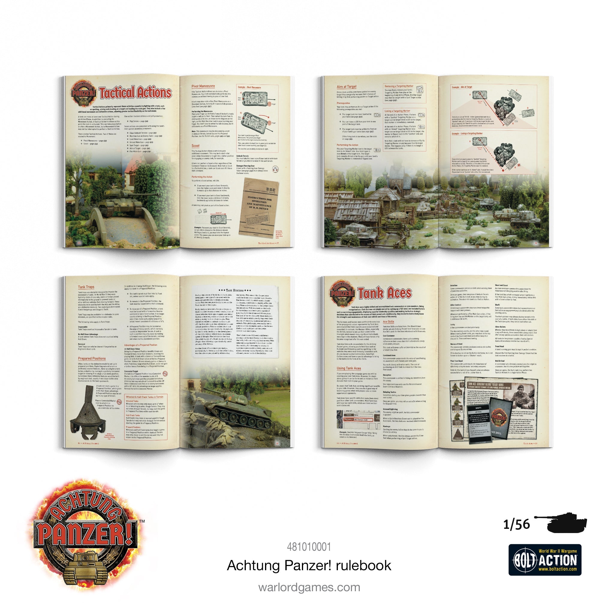 Achtung Panzer! rulebook - Image 2