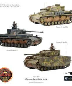 Alternative view of Achtung Panzer! German Army tank force