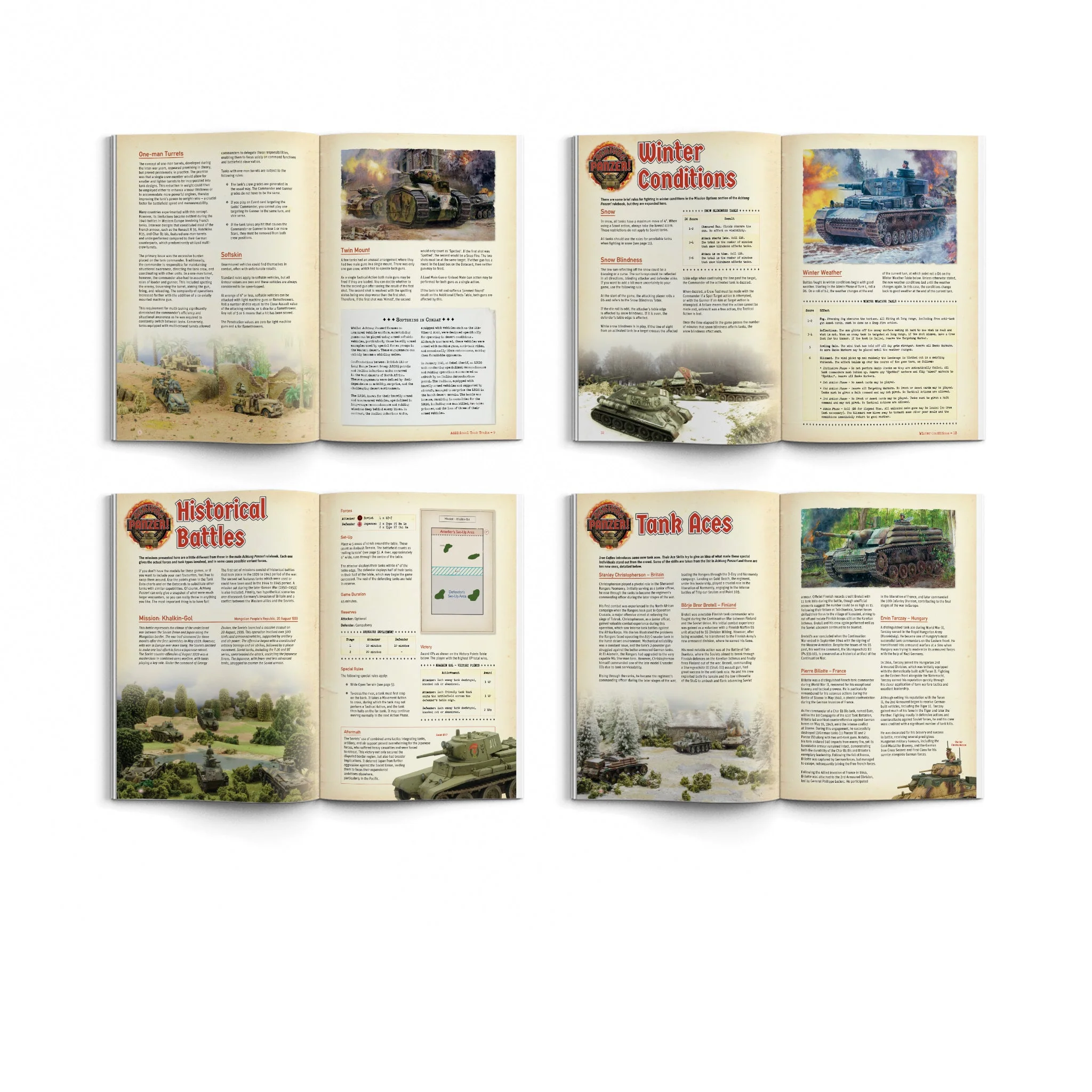 Iron Coffins - Achtung Panzer! supplement with Stanley Christopherson special miniature - Image 2
