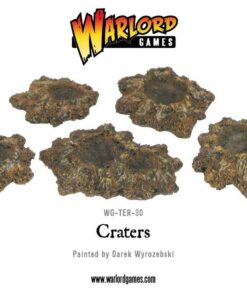 Shell holes and craters