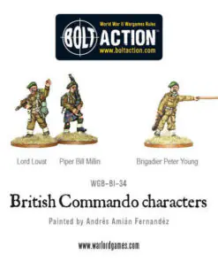 British Commando Characters