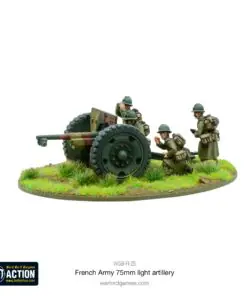 French Army 75mm light artillery