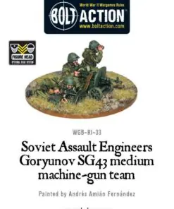 Soviet Assault Engineers SG43 MMG team - Image 2