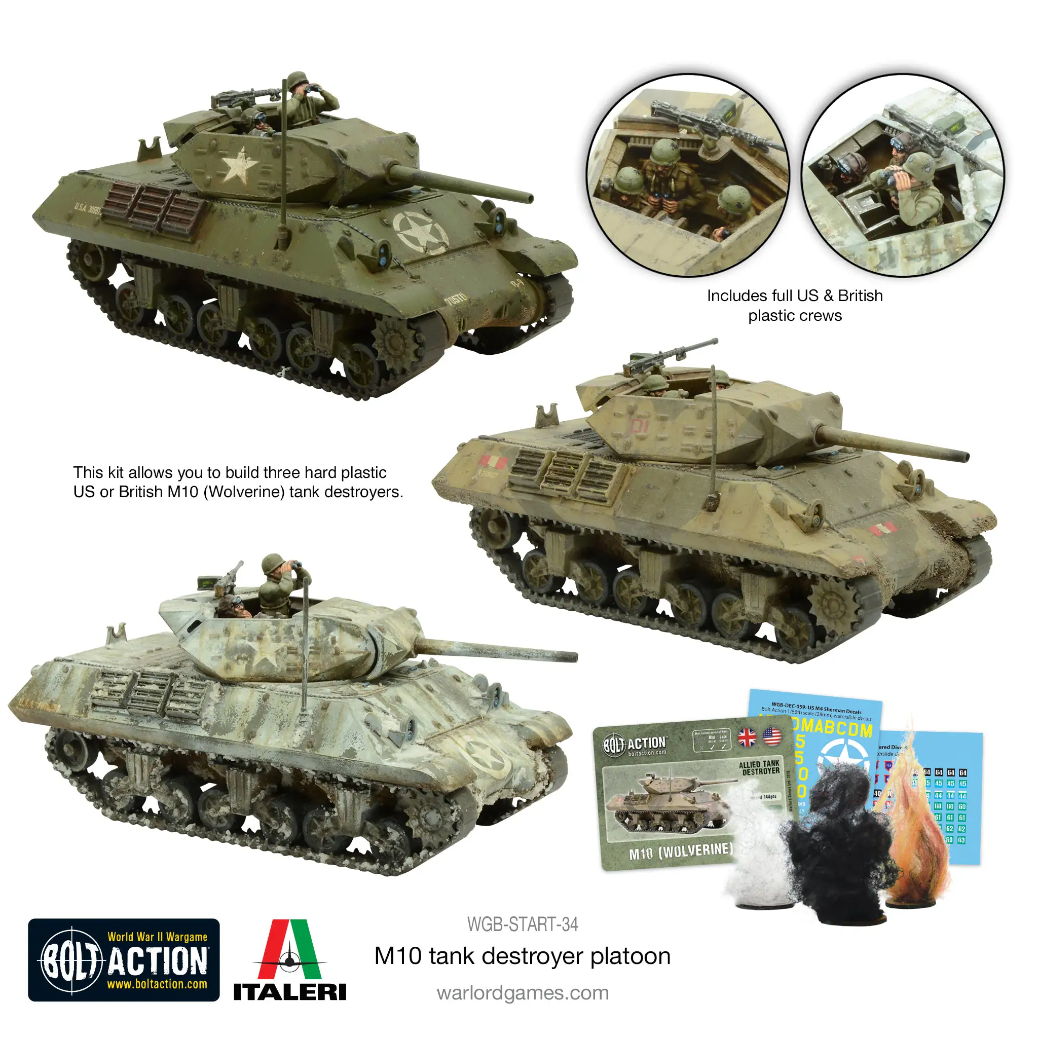 M10 Tank Destroyer Platoon (plastic) - Image 2