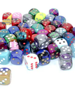 Loose Gemini 16mm w/pips d6 Dice