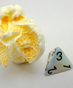 Alternative view of Festive Mini-hedral Circus/black 7-Dice set