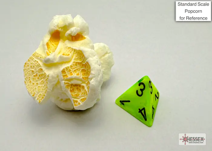Vortex Mini-hedral Bright Green/black 7-Dice Set - Image 2