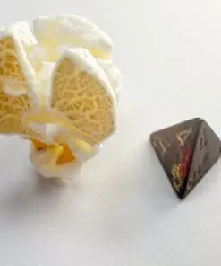 Alternative view of Scarab Mini-hedral Blue Blood/gold 7-Dice Set