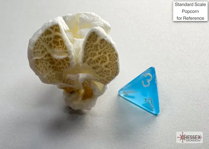 Frosted Mini-hedral Caribbean Blue/white 7-Die Set - Image 3