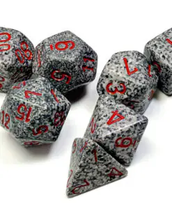 Speckled Granite Polyhedral 7-Dice Set - Image 3