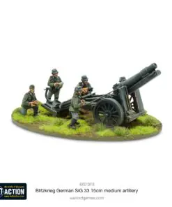 Blitzkrieg German sIG33 15cm howitzer (1939-42)