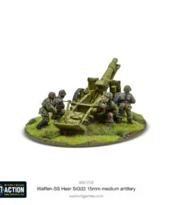 Alternative view of Waffen-SS SIG 33 15cm heavy howitzer (1943-45)