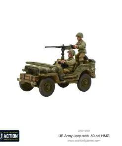 US Army Jeep with 50 Cal HMG