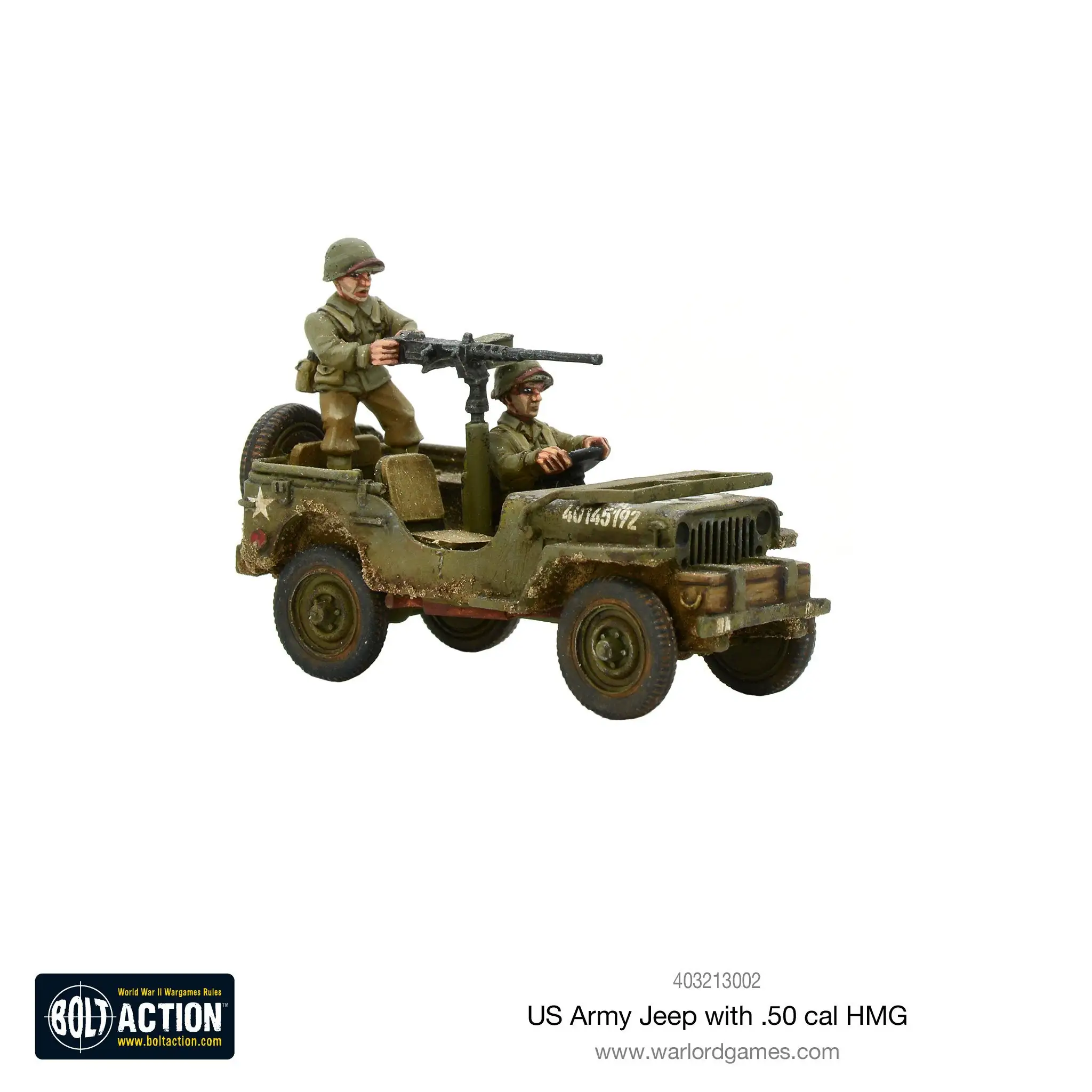 US Army Jeep with 50 Cal HMG - Image 2