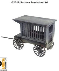 Alternative view of Old West - Tumbleweed 'Jail' Wagon (28mm)