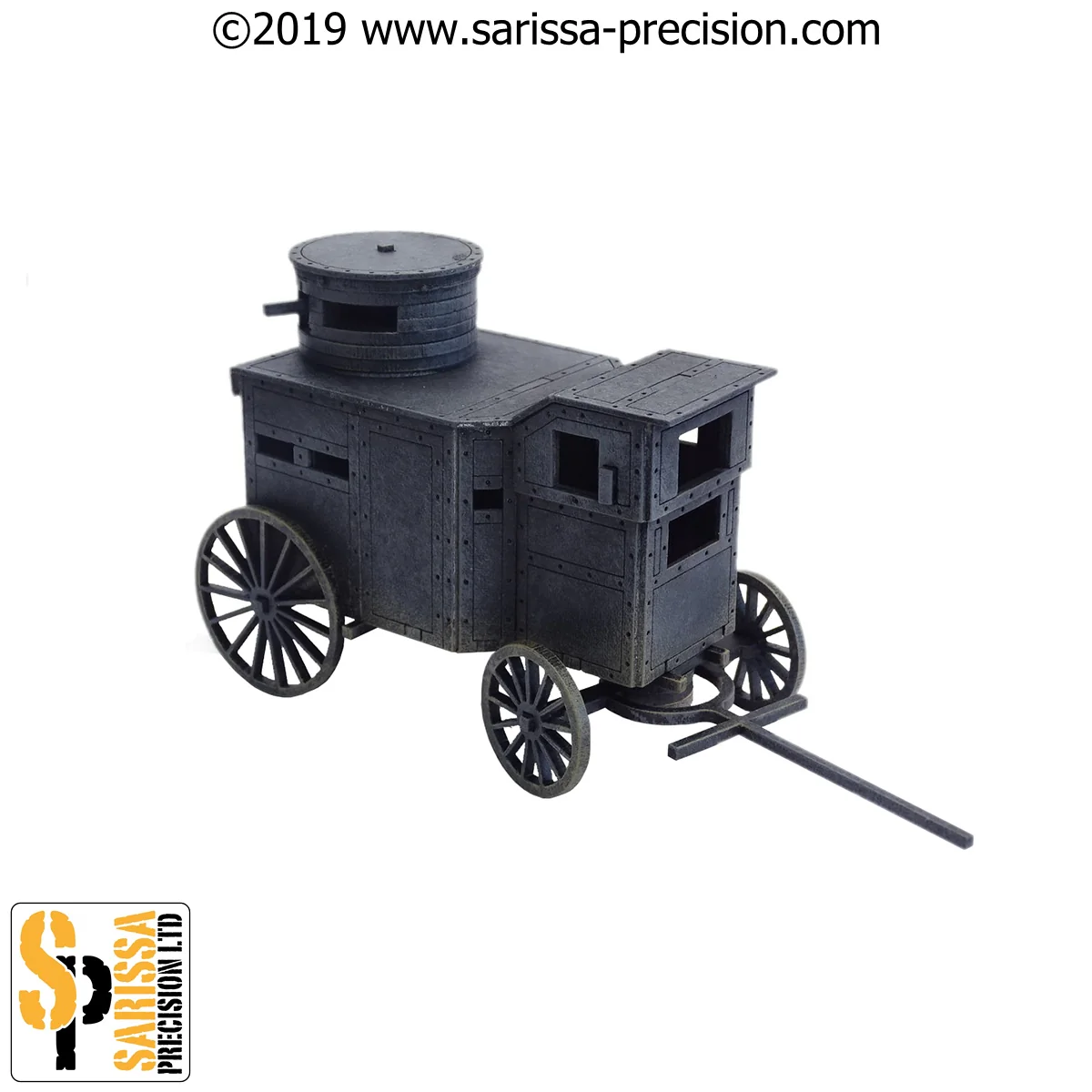 Old West - Armoured Stagecoach 'War Wagon' (28mm)