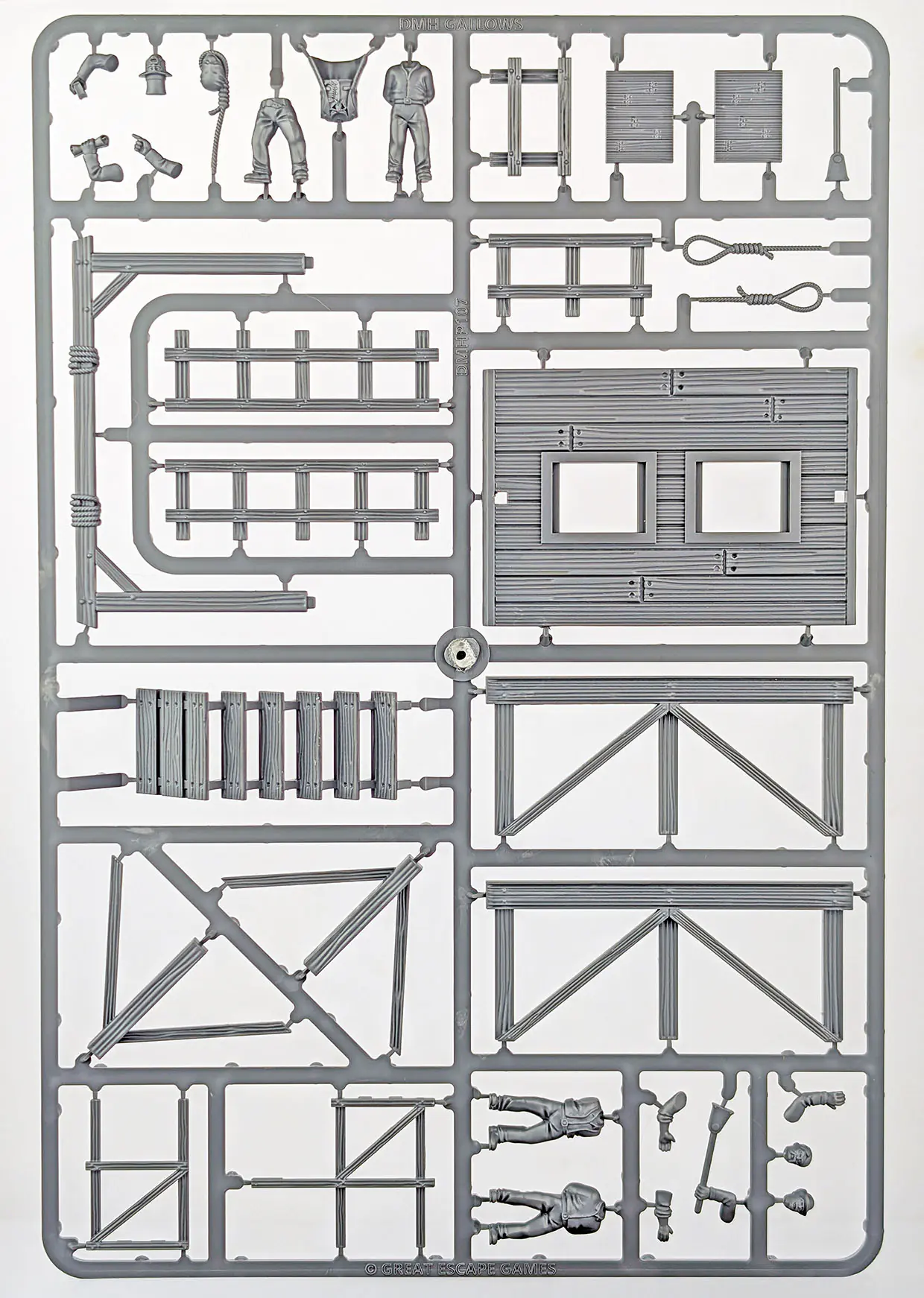 Dead Man's Hand Plastic Gallows - Image 3