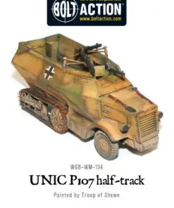 German UNIC P107 Half-track