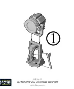 Sd.Kfz 251/20 Uhu with infra-red searchlight - Image 4