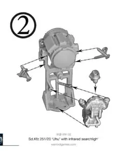 Sd.Kfz 251/20 Uhu with infra-red searchlight - Image 5