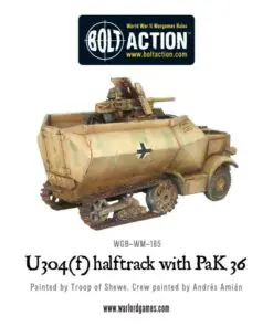 U304(f) halftrack with PaK 36 - Image 6