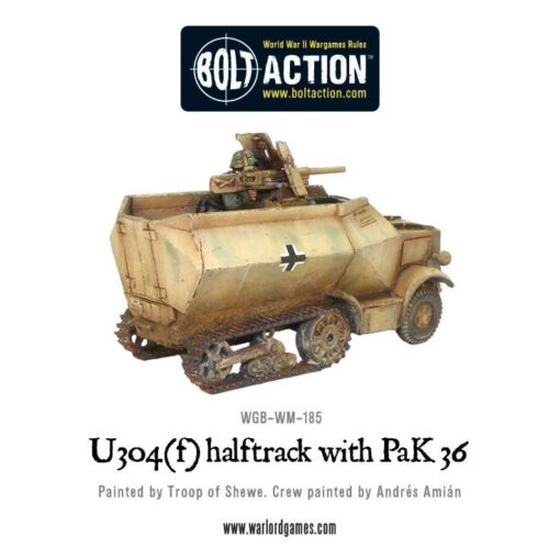 U304(f) halftrack with PaK 36 - Image 6