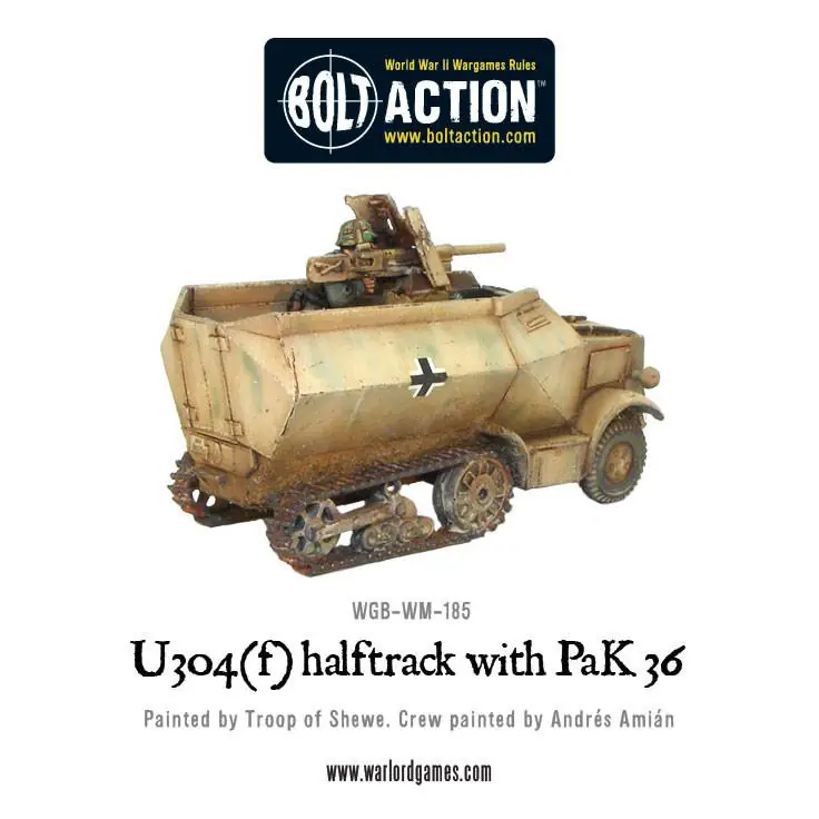 U304(f) halftrack with PaK 36 - Image 6