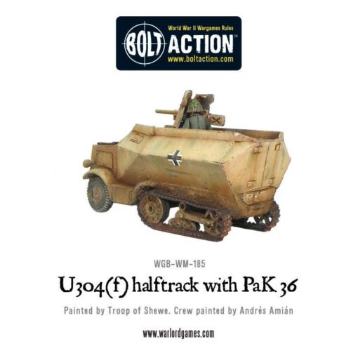 U304(f) halftrack with PaK 36 - Image 5