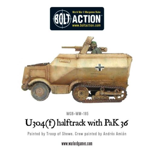 U304(f) halftrack with PaK 36 - Image 4