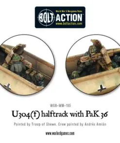 U304(f) halftrack with PaK 36 - Image 3