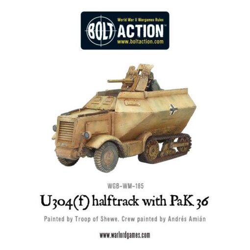 U304(f) halftrack with PaK 36 - Image 2