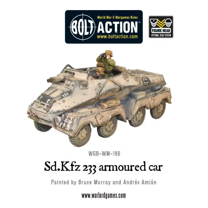 Sd.Kfz 233 armoured car - Image 2