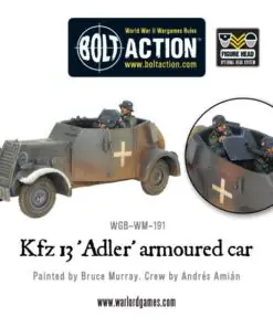 Kfz 13 'Adler' German armoured car - Image 5