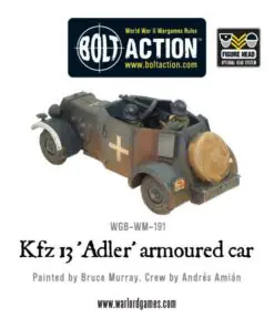 Kfz 13 'Adler' German armoured car - Image 4
