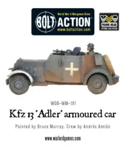 Kfz 13 'Adler' German armoured car - Image 2