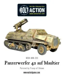 Panzerwerfer 42 auf Maultier