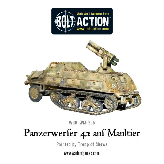 Panzerwerfer 42 auf Maultier - Image 3