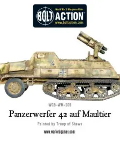Alternative view of Panzerwerfer 42 auf Maultier