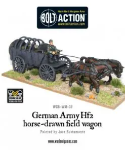 German Army Hf2 horsedrawn field wagon