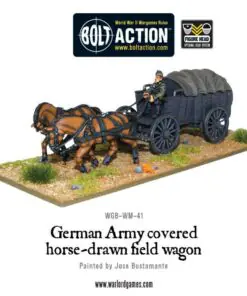 German Army Hf2 horsedrawn covered field wagon - Image 4