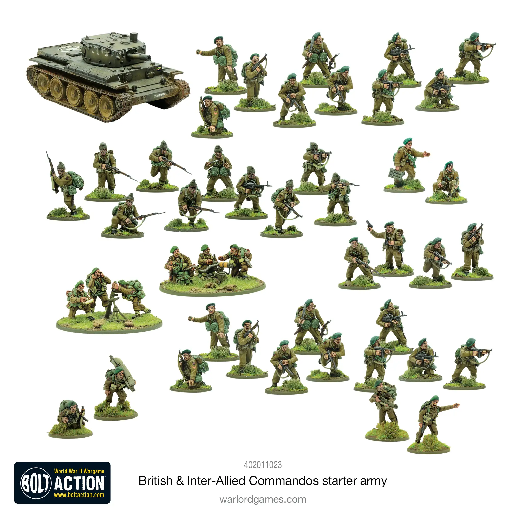 British & Inter-Allied Commandos starter army - Image 2