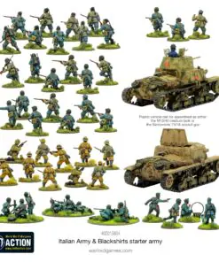 Alternative view of Italian Army & Blackshirts Starter Army