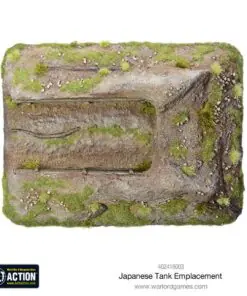 Alternative view of Japanese Tank Emplacement