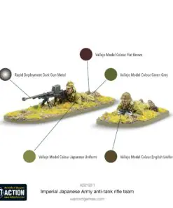 Imperial Japanese Army anti-tank rifle team - Image 3