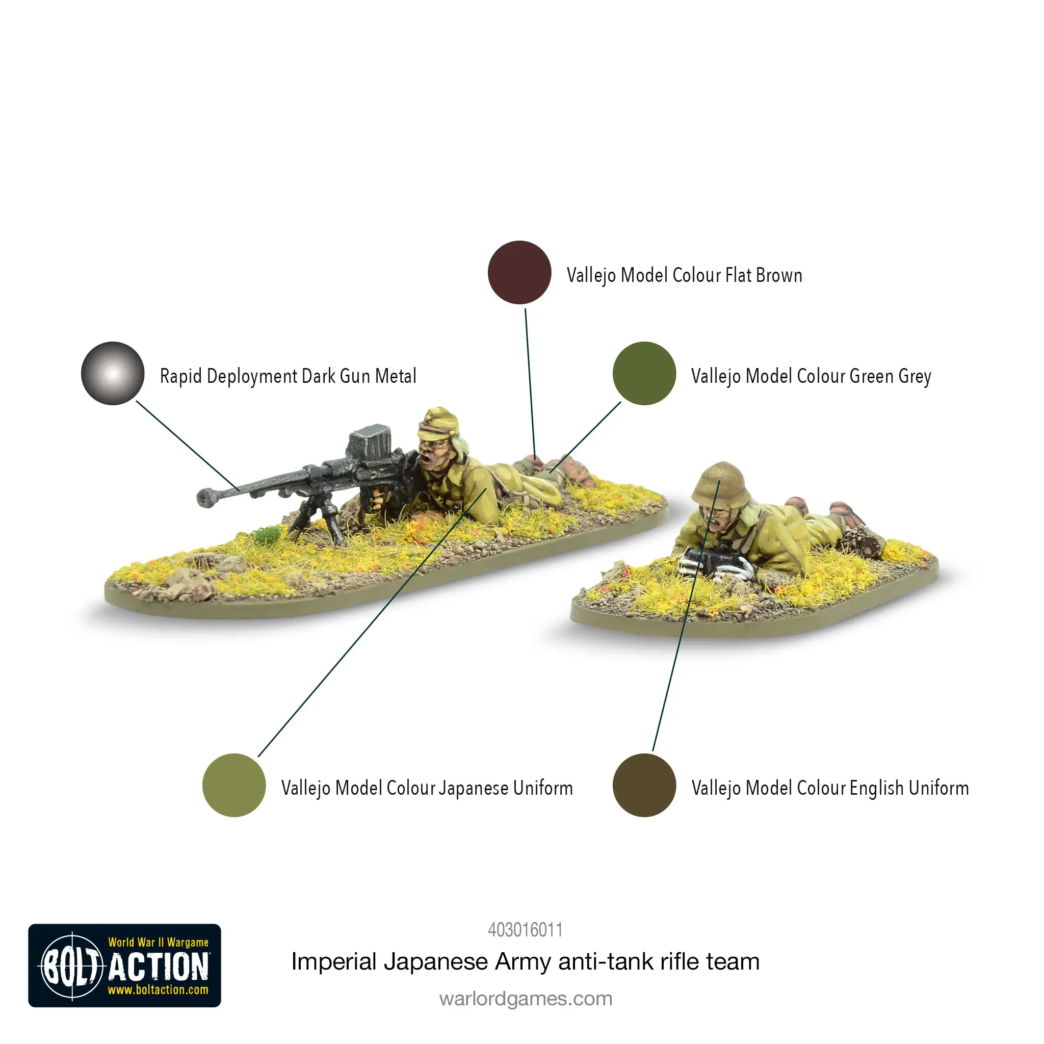 Imperial Japanese Army anti-tank rifle team - Image 3