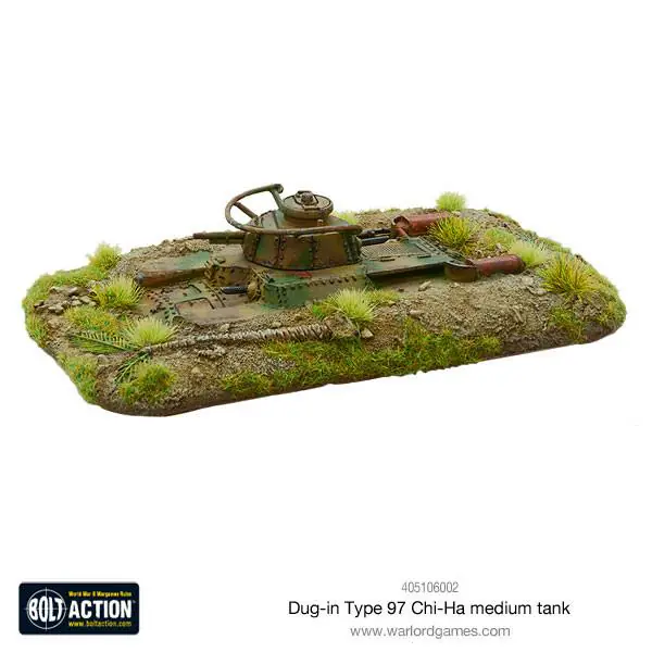 Dug-in Type 97 Chi-Ha medium tank - Image 3