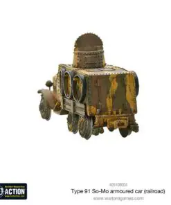 Type 91 So-Mo armoured car (railroad) - Image 5