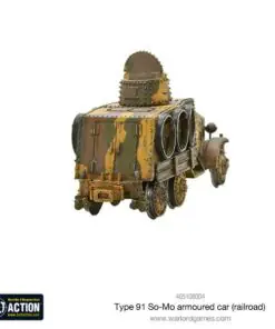Type 91 So-Mo armoured car (railroad) - Image 6
