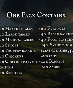 Market Stall (Medieval & Dark Ages) - Image 13