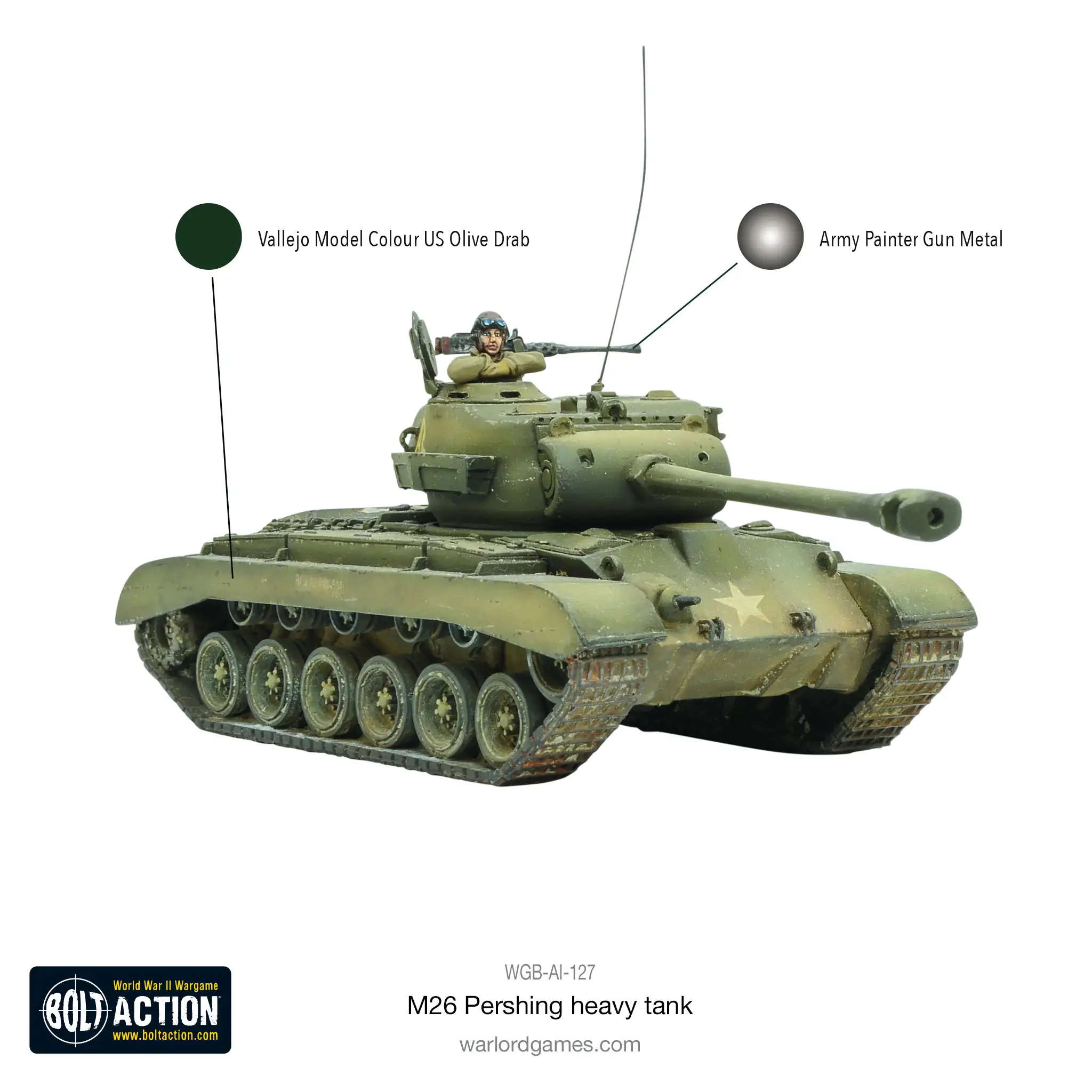 M26 Pershing heavy tank - Image 6
